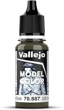 Vallejo Acrylic Paint, US Olive Drab