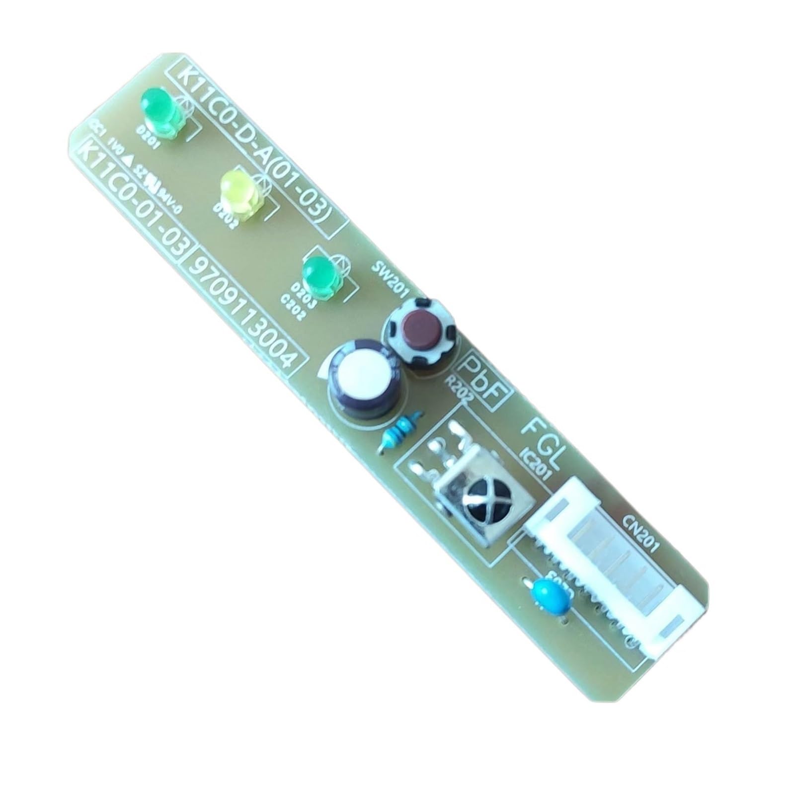 Placa receptora de señal de Aire Acondicionado, Accesorios de Aire Acondicionado, Compatible con Fujitsu K11C0-DA K11C0-01-03 9709113004