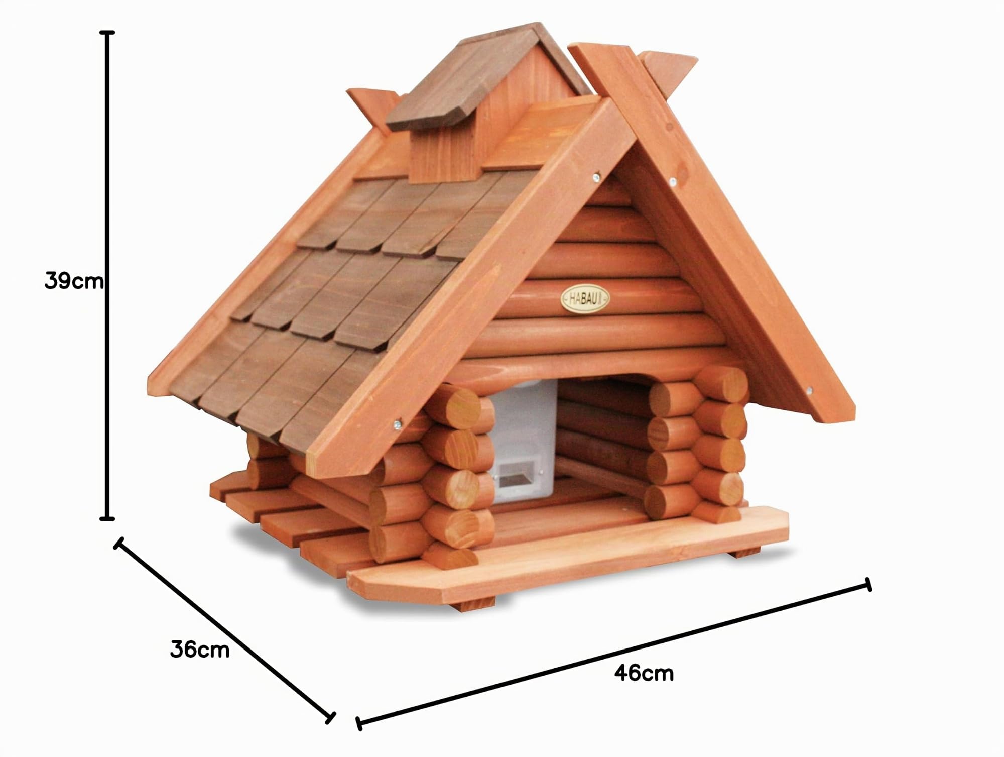 HABAU Vogelhaus "Finnland" mit Silo und Ständer
