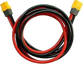 XT60 Connector Male to Female Adapter XT60H Extension Cord with Silicone Cable 12AWG for RC Lipo Battery