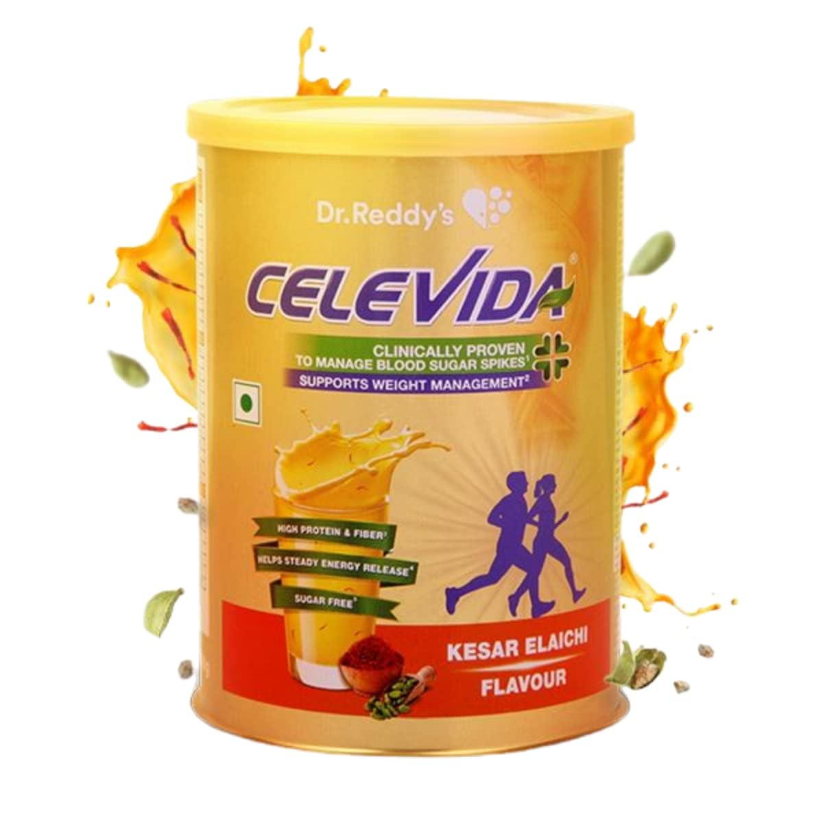 Celevida Kesar Elaichi Flavoured - Pack of 400g Powder
