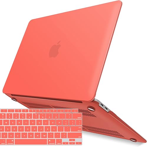 Miniatura 75 de IBENZER - Carcasa rígida para MacBook Air de 13 pulgadas versión 2020, 2019, 2018, A1932, A2179, con funda de teclado para Apple Mac Air 13 Retina