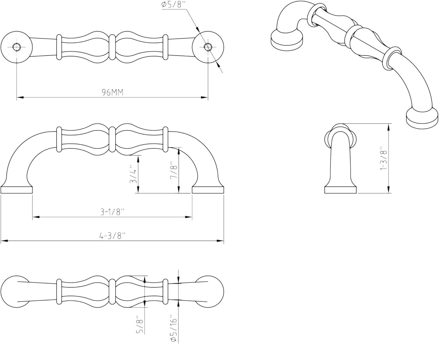 Bella Cabinet Pull