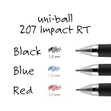 Uniball 207 Impact RT Retractable Pen Refills, 1.0mm Bold Point, Black Ink, 6 Refills – view 5
