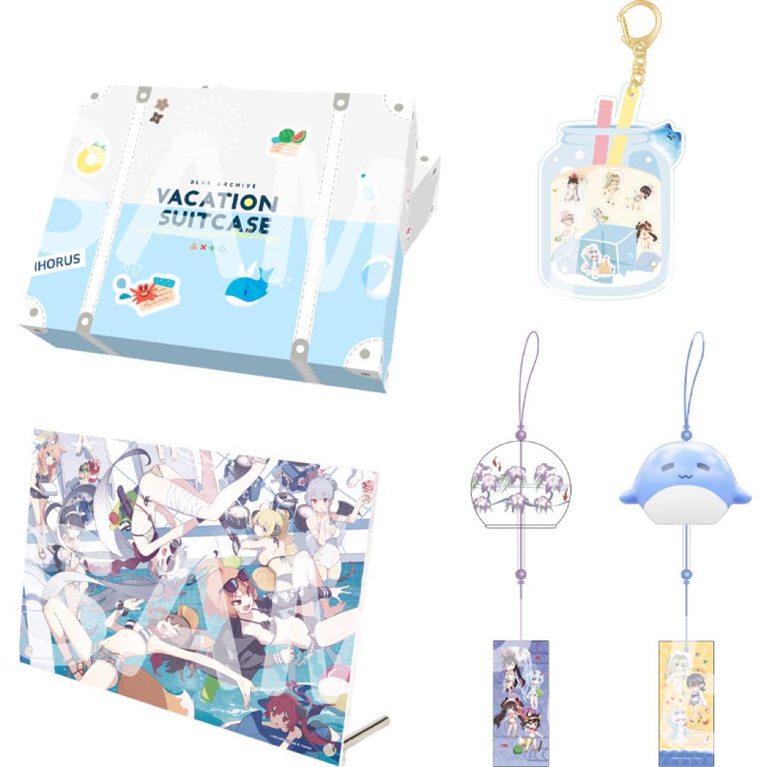 ブルーアーカイブ VACATION SUITCASE Amazon.co.jp: ブルアカ VACATION SUITCASE : ファッション
