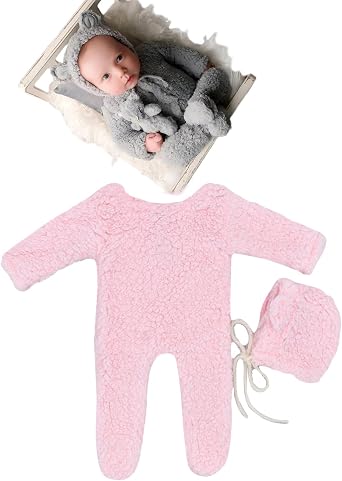 Newborn Baby Photography Romper Outfits Boy Girl Infant Photo Crochet Bodysuits Knitted Outfit