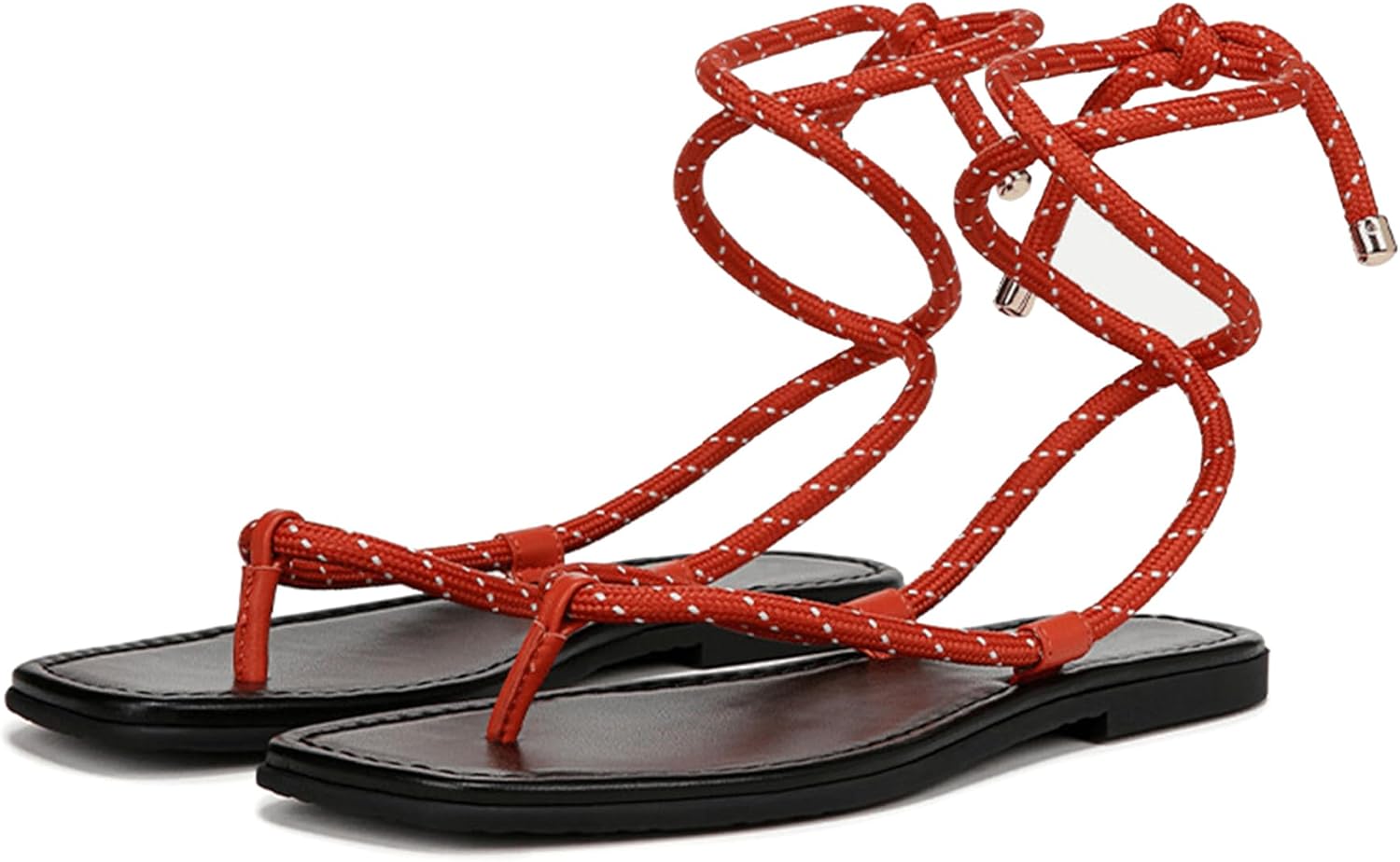 Rope Flat Sandals Women - Comfortable Summer Beach Flip Flops