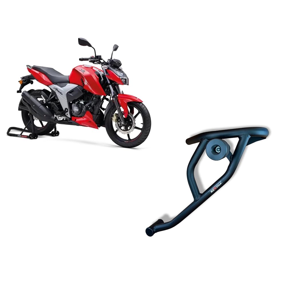 Bike Silencer Guard Apache Silencer Modified MACH7 TVS RTR