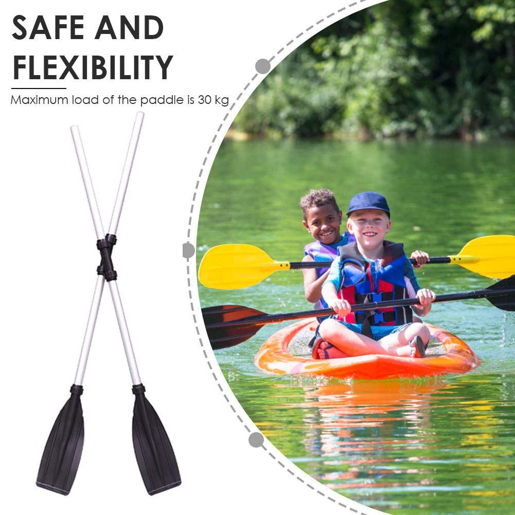 Kayak Remos Aluminio Doble Desmontable para Sup Piragua Canoa