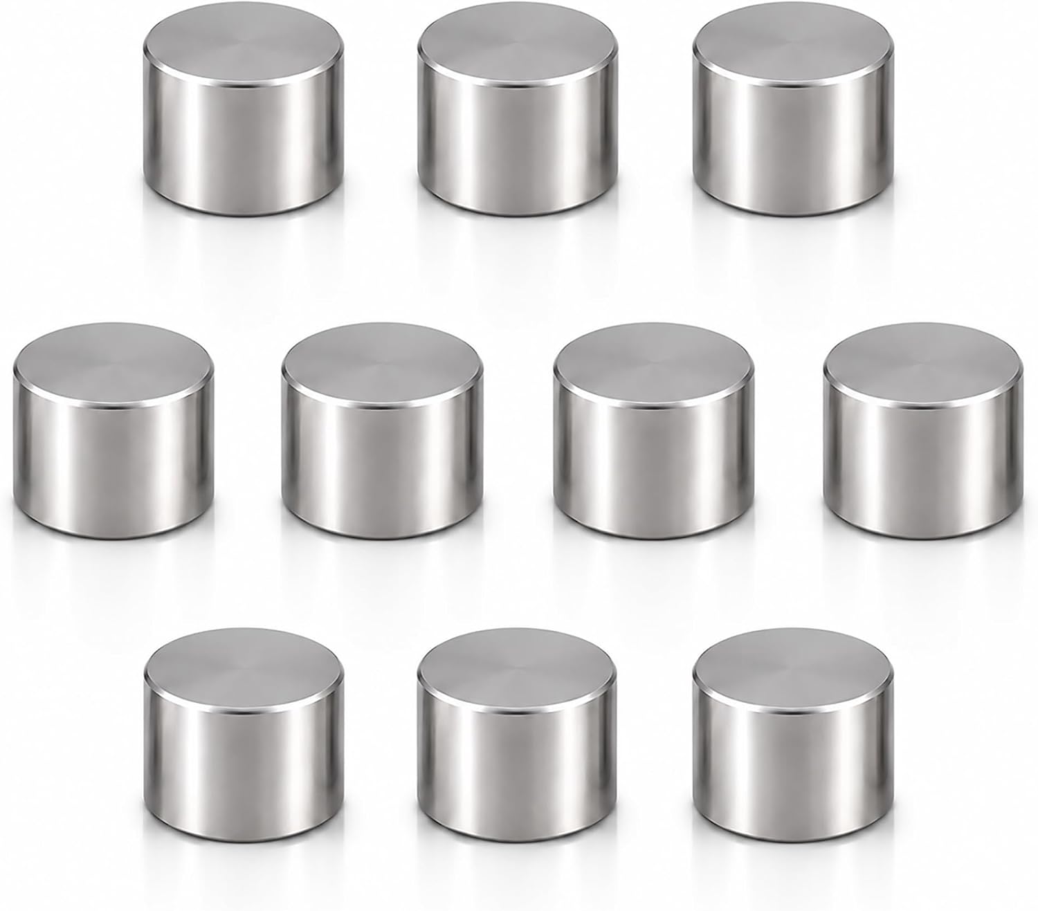 Tungsten Derby Car Weights, Cylinders for Pinewood Style Cars, 1/8oz 10 Pack