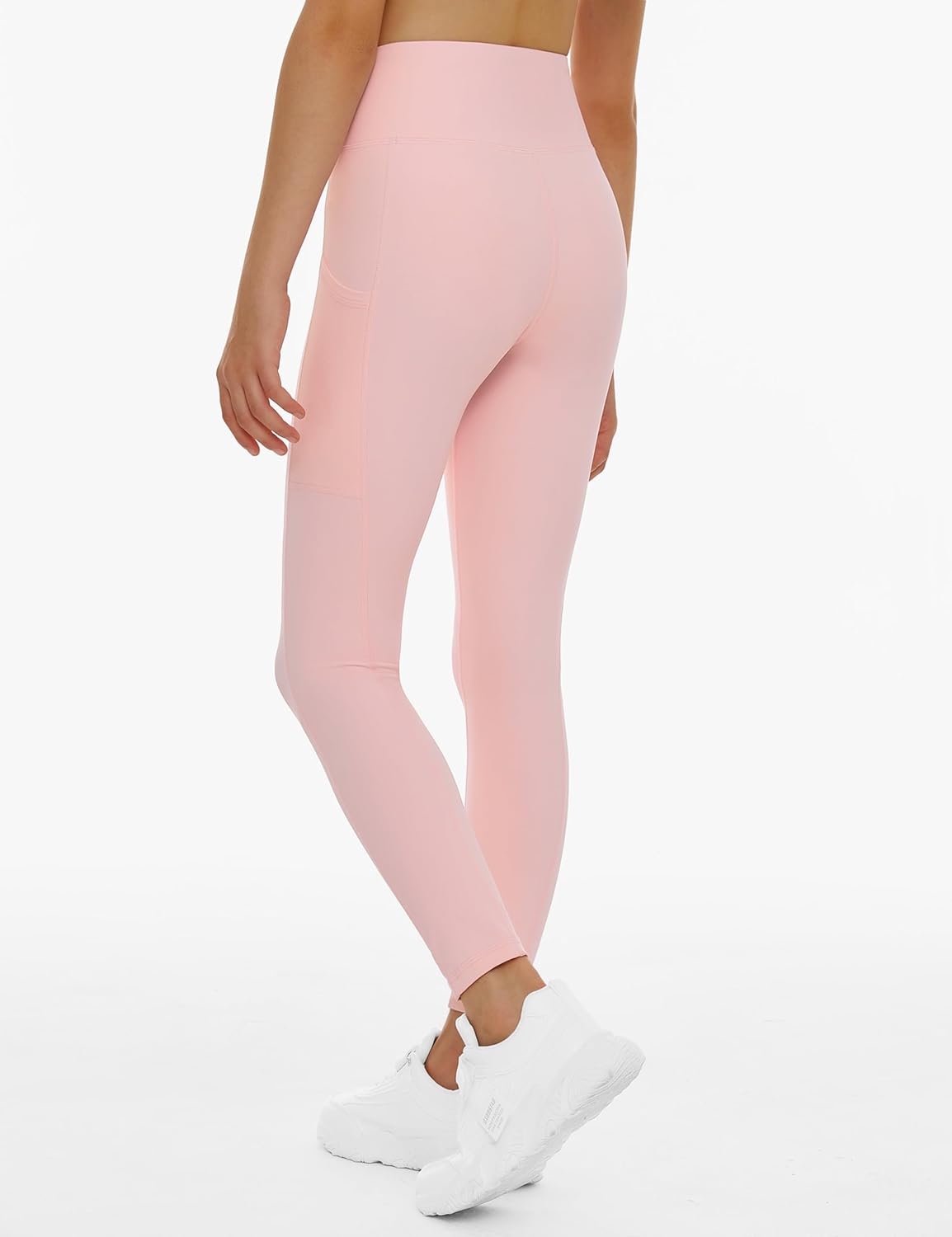 THE GYM PEOPLE Girls Workout Leggings Kids High Waist Stretch Athletic Dance Yoga Pants with Pockets - Image 2