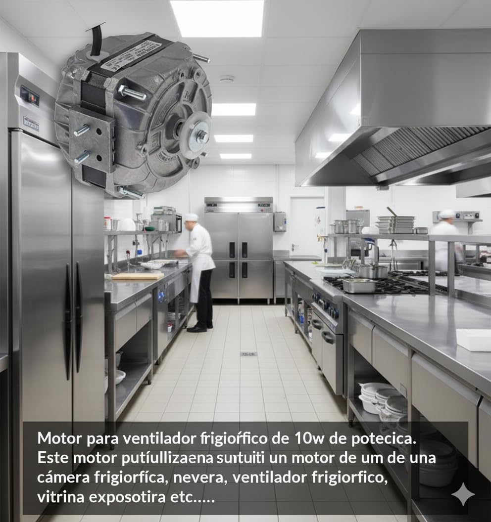 MOTOR VENTILADOR MULTIANCLAJE 10W FRIGORÍFICO HOSTELERIA