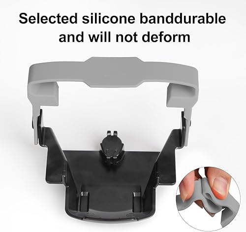Miniatura 6 de Soporte de hélice para DJI Air 3, protector de correa de protección de hélices estabilizador y fijador de hélices para accesorios DJI Air 3 (negro +