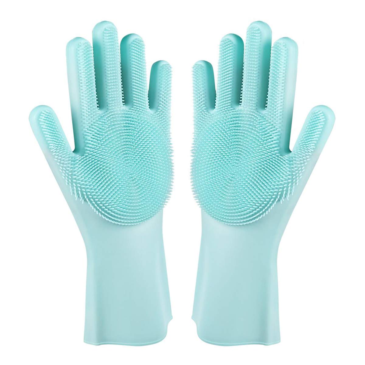 YouJia Pet Grooming Gloves, Silicone Hair Remover Brush Glove with High Density Teeth Brush, Gentle Bathing Shampoo Massage Gloves for Dogs Cats (B089K7WPP3) Amazon Price History, Amazon Price Tracker