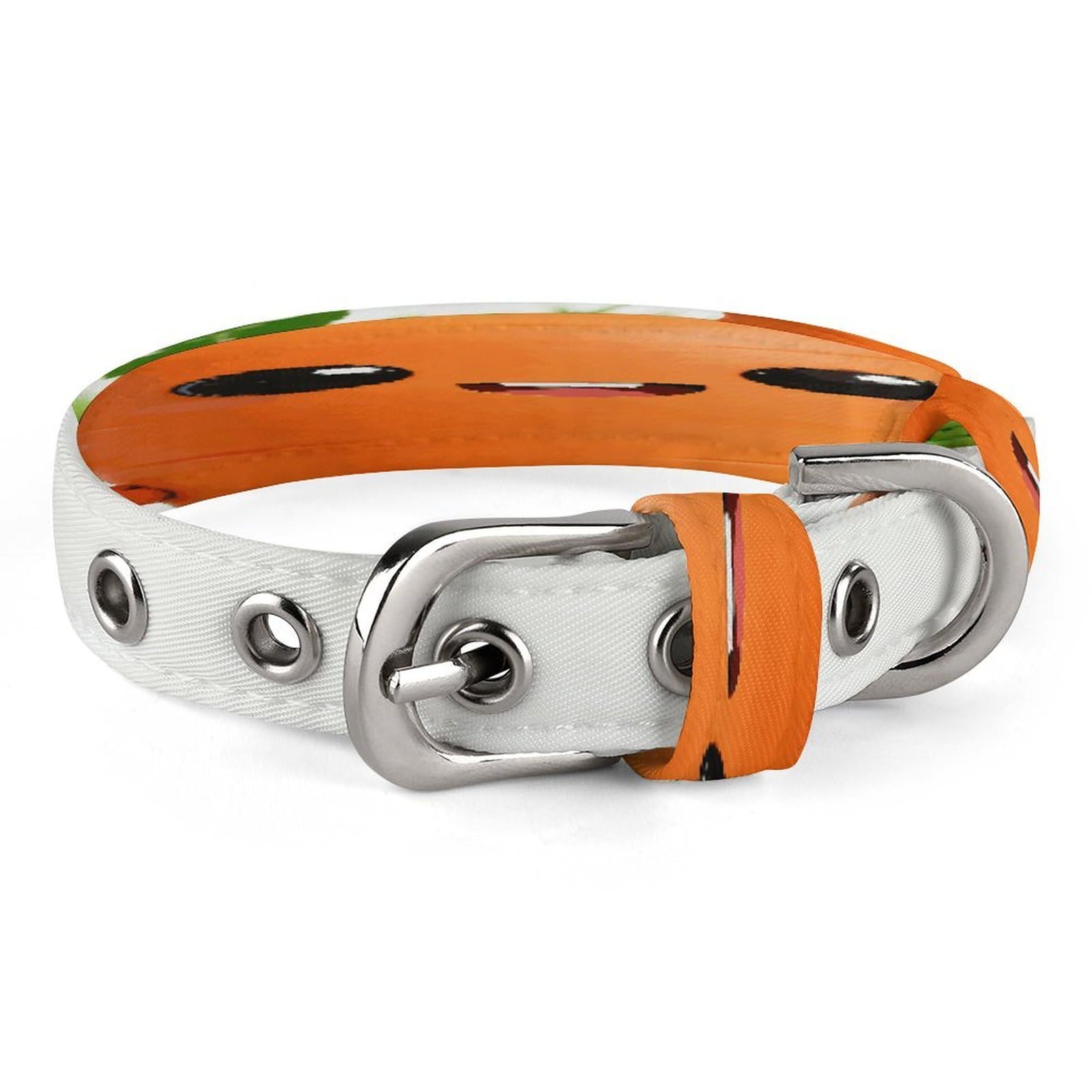 Collar para mascotas vegetales de tela Oxford ajustable para cachorros y gatos