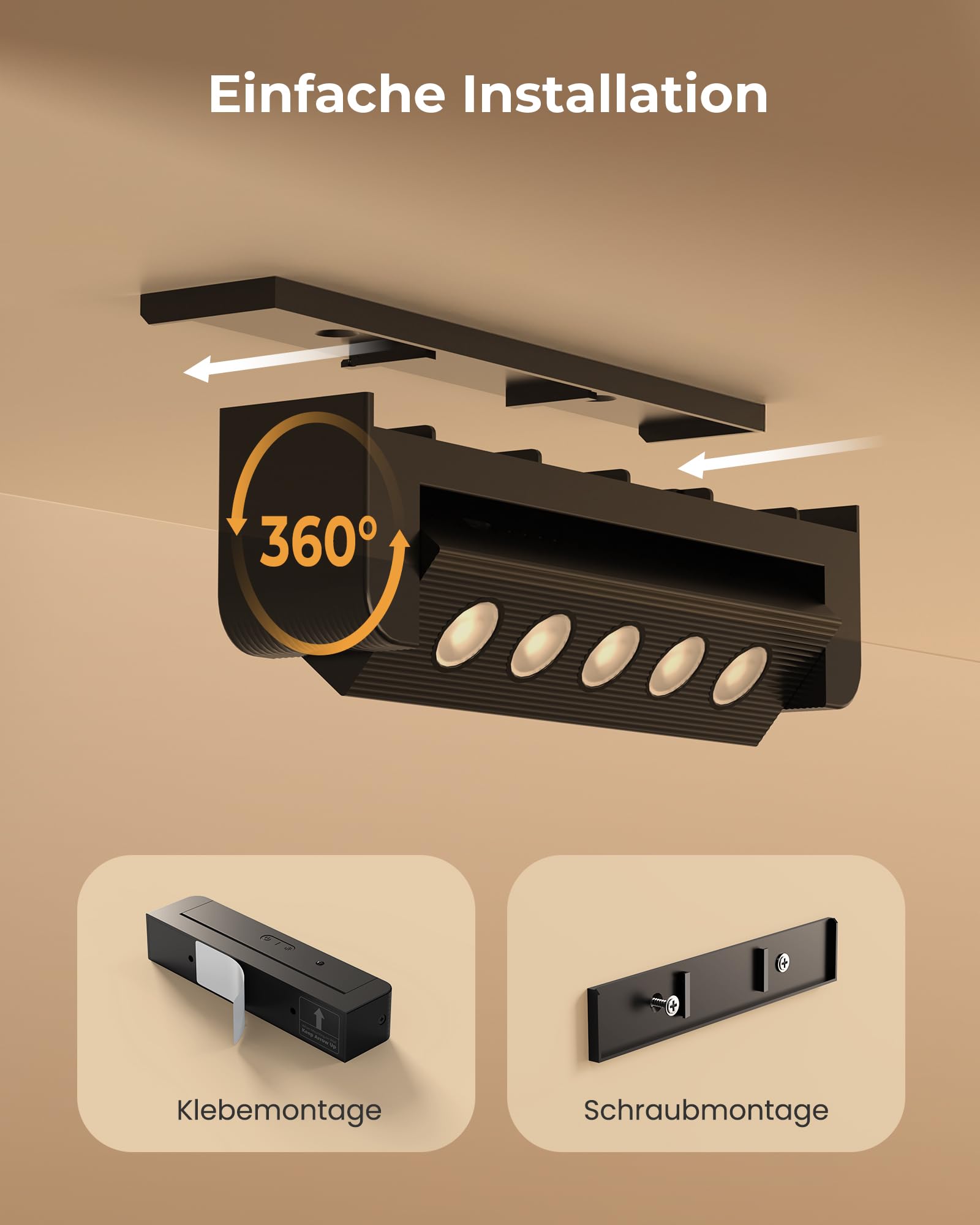 PopoIron Spotlight Aufladbar Innen, 5500mAh Kabellose Strahler Innen mit Täglichem Auto-Timer, 3 Farben Dimmbar＆Fernbedienung, Wandspot Wandleuchte Bilderbeleuchtung für Pflanzen Wandbilder