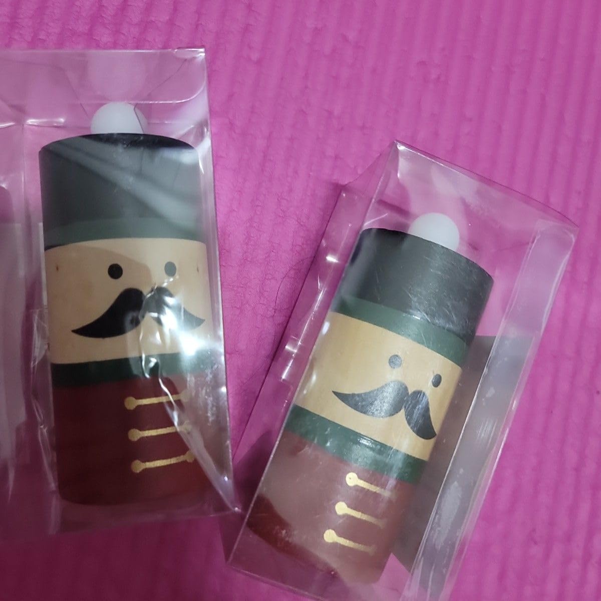 Amazon.co.jp: LEDライト ウットドール インテリア 置物 兵隊さん 2個 