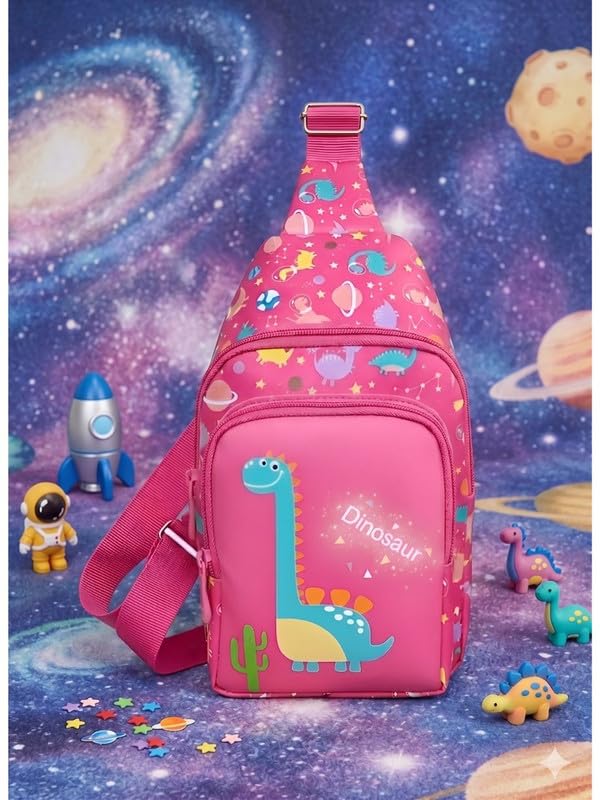 Image of Kizzi Print Colourful Cross body Bags for Boys and Girls Kids School, Picnic, Return Gifts
