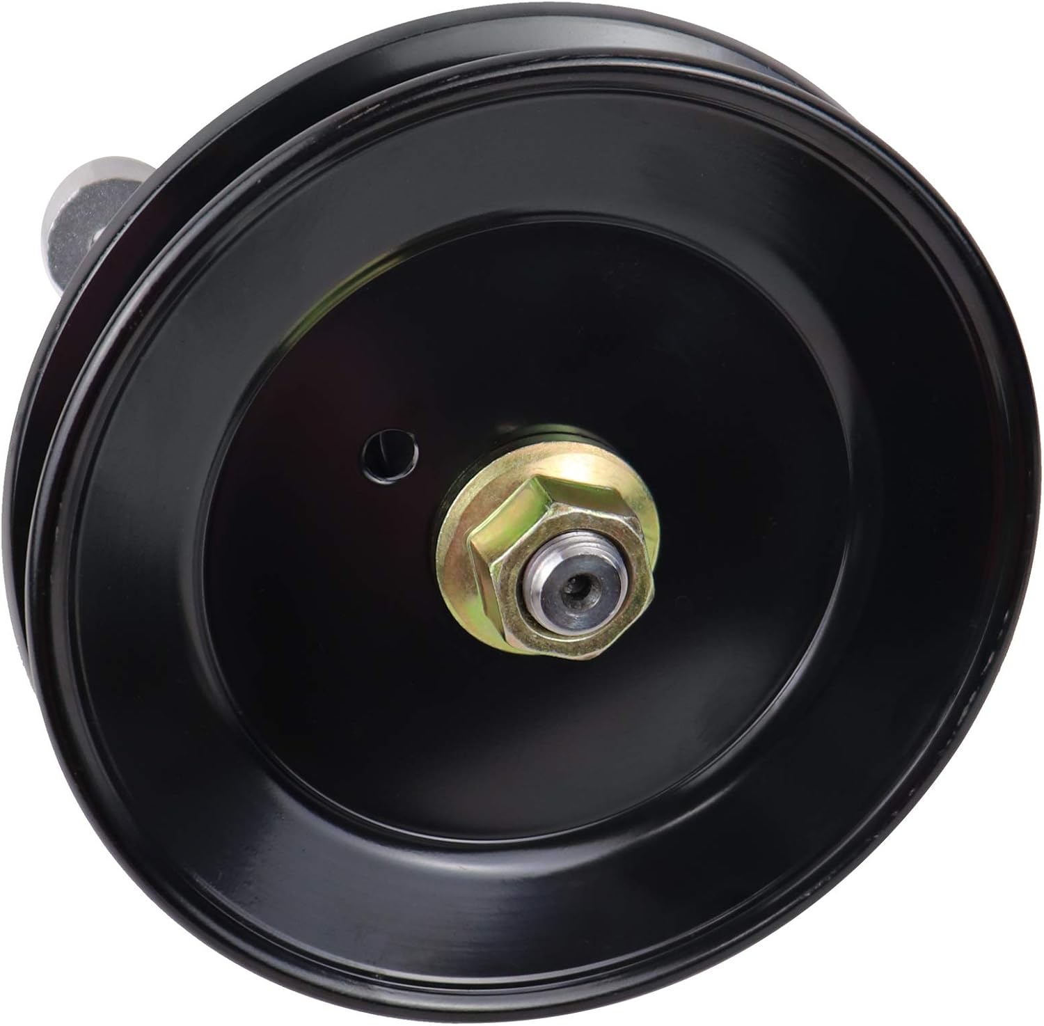 918-04822A 918-04822B 04822 618-04822 918-04889 Spindle Assembly Troy bilt Pony Spindle Replaces MTD and Cub Cadet 42 Inch Deck Lawn Mowers, Spindle with Pulley, Tapped Bolt and Zerk Fitting, 2 Pack : Patio, Lawn & Garden