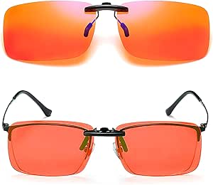 FOURCHEN Occhiali Anti Blu Per Bambini Occhiali Per Computer, Occhiali Anti Raggi UV Occhiali Per Computer Occhiali Per Videogiochi Per Bambini (Black-red - Foto 11