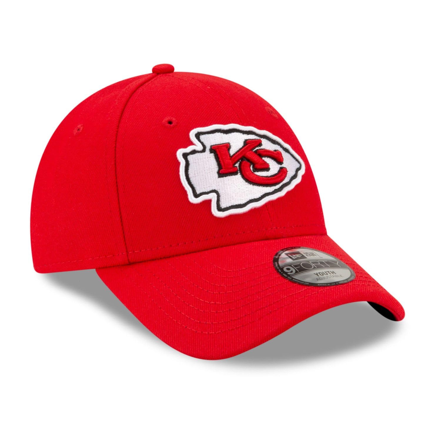 New Era Kansas City Chiefs NFL The League Red 9Forty Adjustable Cap for Kids, Kansas City Chiefs #34856, 6-12 Years - Image 2
