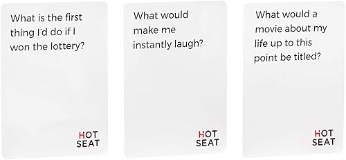 Miniatura 5 de Hot Seat & LIAR LIAR - Paquete de juegos para conocerte - 2 divertidos juegos sociales