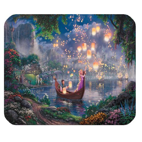 Princess canotaje en el lago personalidad diseños ratón para juegos, superficie del poliéster para evitar la deformación [caucho Natural, precisión tela] £ ¨ 9,84 x 7,9 cm £ ©