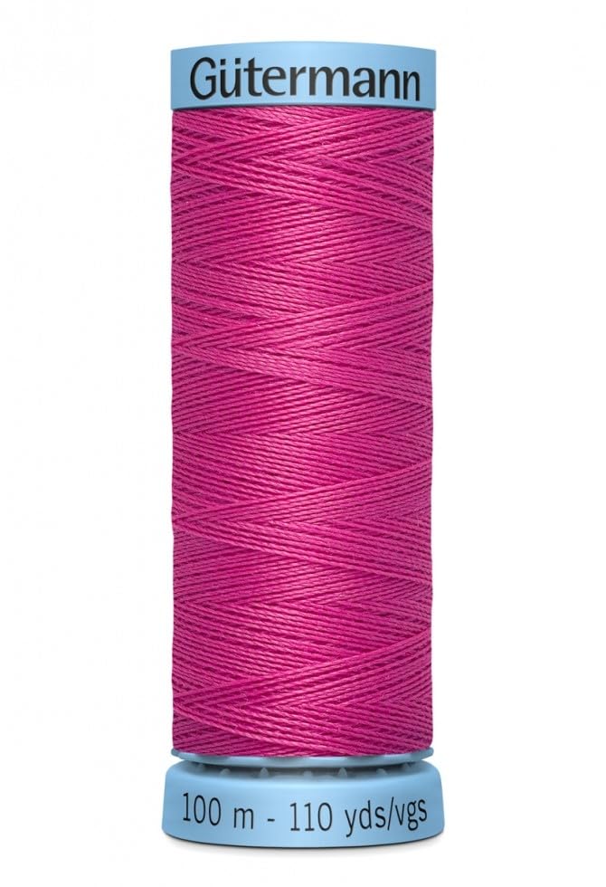 Hilo de seda pura Gutermann 100m color 733 miniatura 1