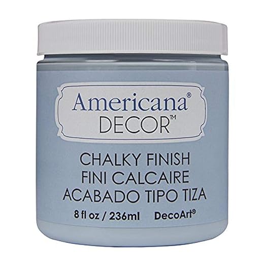 DecoArt ADC-18 Americana Chalky Finish Paint, 8-Ounce, Serene