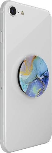 Vista 12 de PopSockets - Agarre para teléfono con soporte expandible, agarre adhesivo, color dorado Prana Negro