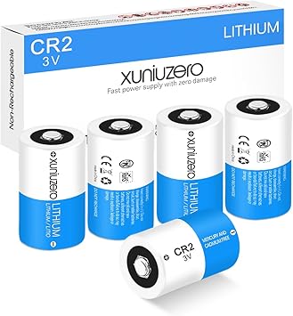 CR2 3V Lithium Batteries 4-Pack CR2 3 Volt 1000mAh High Power Battery Long-Lasting for Video and Photo Cameras Lighting Equipment and More