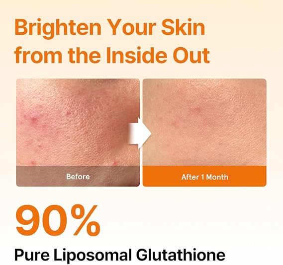 ESTHER FORMULA Liposomal Glutathione Strips (30 ct) - Glutathione Direct, Antioxidant Support, Skin Glow Support | Sublingual Fast-Absorbing Oral Strips | Korean Supplements