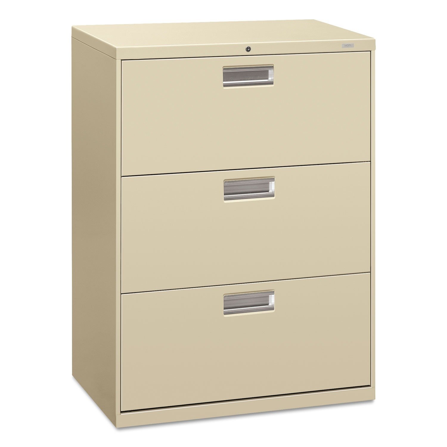 HON 600 Series 30 Inch Three Drawer Lateral File
