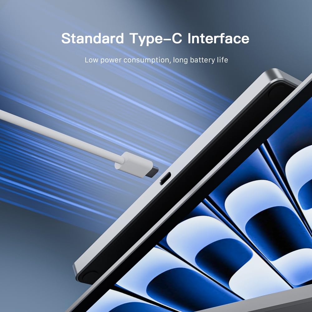 Trackpad Recargable de Gestos Multifuncionales Bluetooth + 2.4G Inalámbrico + Touchpad con Cable para Laptop