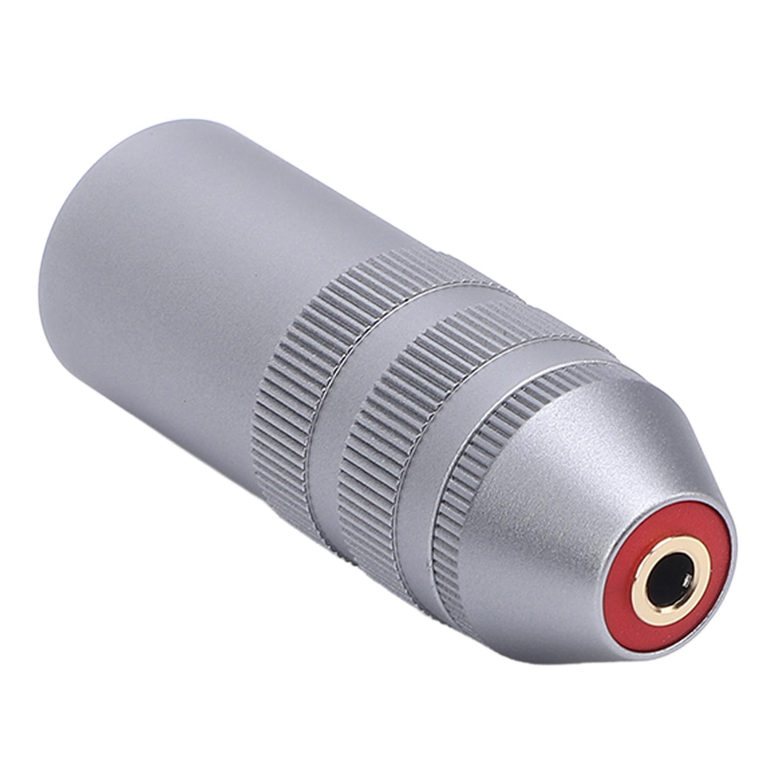 Annadue Mikrofon-Mixer-Adapter, Kompakter 4-poliger XLR-Stecker auf 3,5-mm-Klinkenstecker, Vergoldete Anschlüsse