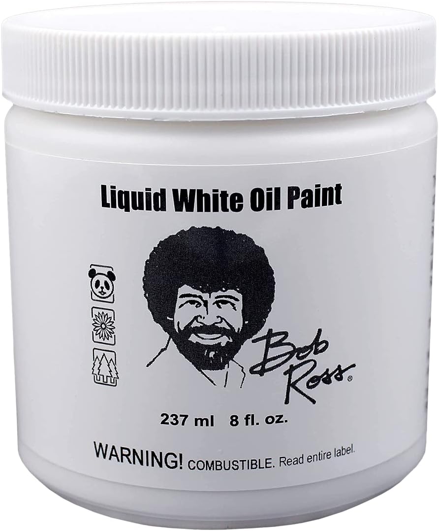 Martin / F. Weber Bob Ross Oil Paint, 237ml, Liquid White