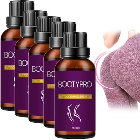 Shape Your Curves: Booty Pro Hip Lifting Massage Oil - Revitalize & Enhance Your Booty