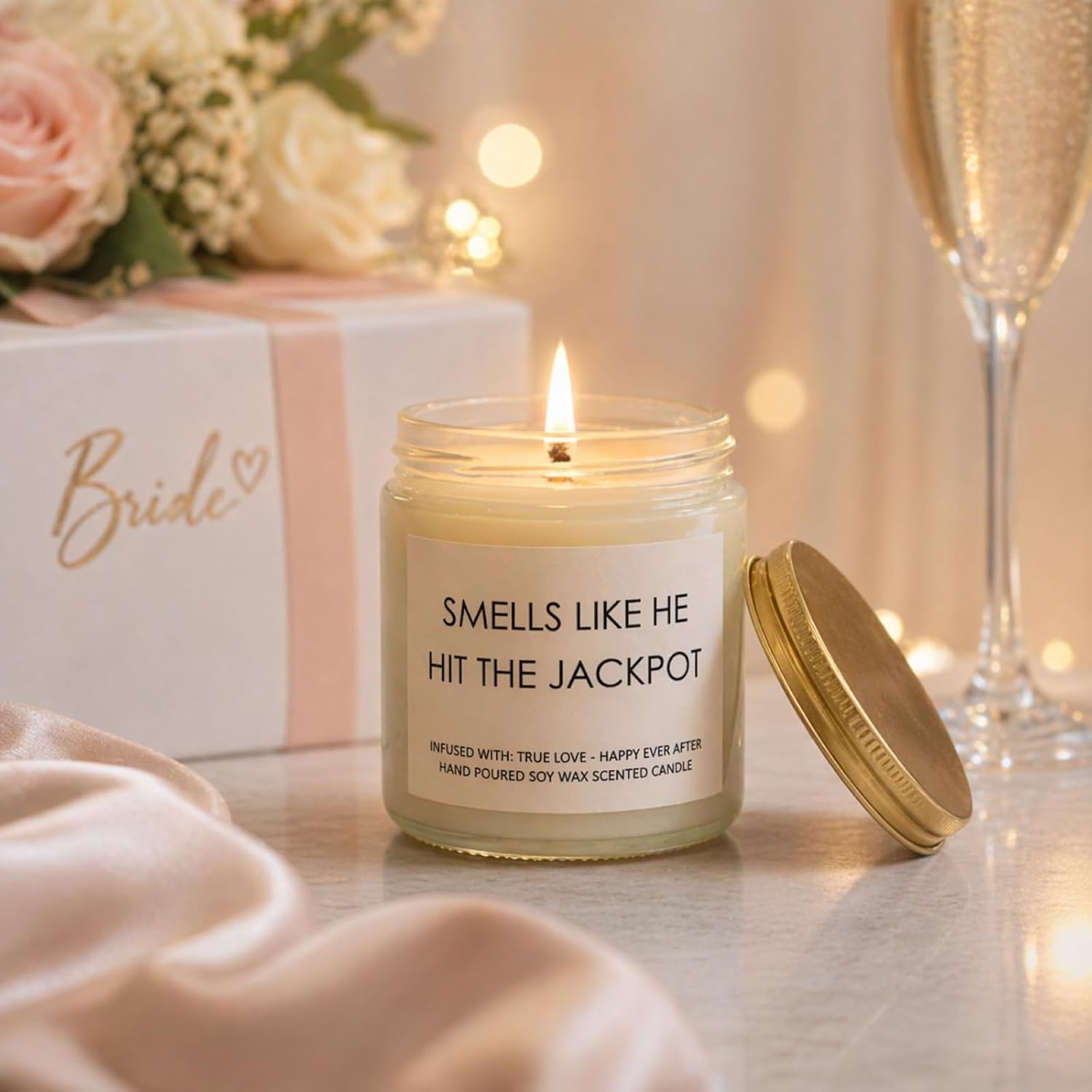 Bridal Shower Gifts for Bride To Be Gift Box Unique Bride Gift for Bachelorette Party Popular Bachelorette Gifts for Brides Just Married Engagement Wedding Presents Set for Women Her Wifey Future Mrs 2026
