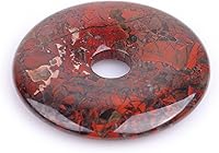 Vista 49 de GEM-Inside Rock Quartz Gemstone Loose Beads Genuine Natural Doubt Pink Ring Crystal Energy Stone Power para aretes colgantes, fabricación de joyas