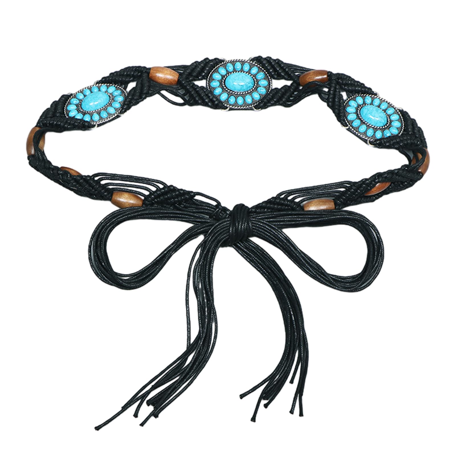 Ceinture de danse pour robe au style bohème unique faite main - 7
