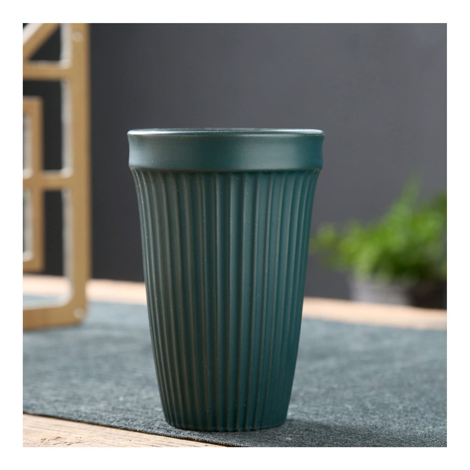 Tazza da caffè in Ceramica, Manico Comodo, Fondo Antiscivolo, può Contenere caffè, Latte, Bevande,B