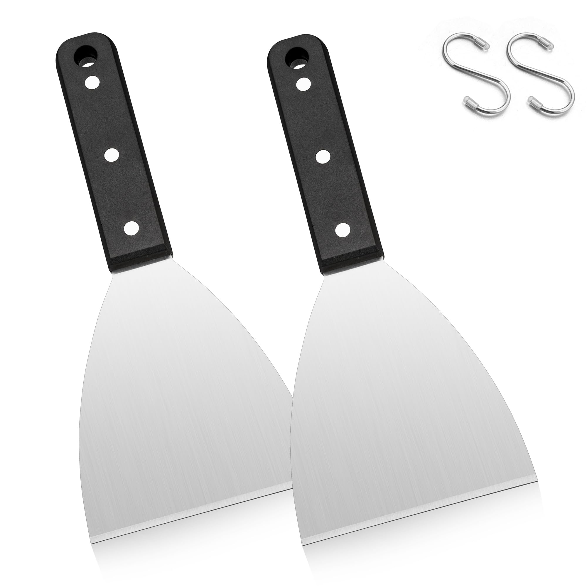 Utensilien für Plancha 10-teilig Edelstahl Grillspatel Plancha Zubehör