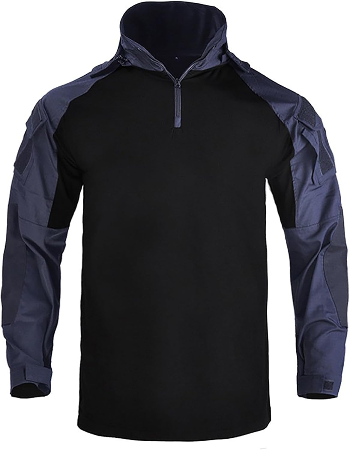 Tactical Shirt Men's Combat Shirt Tactical Military Camo Long Sleeve Suitable for Airsoft Paintball