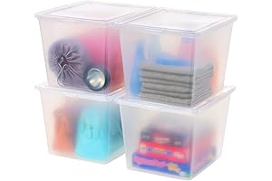 IRIS USA 40 Quart Storage Box: Your Space-Saving, Organization Lifeline