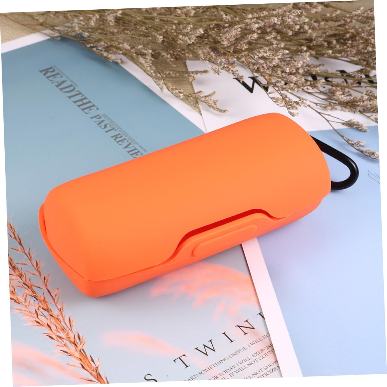 UKCOCO 3piezas Funda Protectora De Silicona para Auriculares Inalámbricos Resistente Arañazos y Golpes Color Naranja Compatible y Portátil