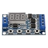 Pulse Signal Cycle Delay Timer Switch, Digital Board Optocoupler Isolation, Infinite Cycle Delay Relay Module Control On Off Real Timing Circuit