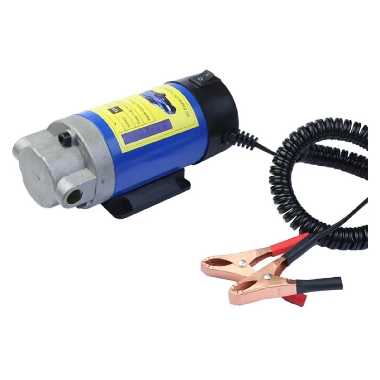 Bomba Extractora De Aceite Diésel 12 V, Eléctrica, Con Motor 100 W Y 4 L, For Coche, Barco Motocicleta TráFico Intenso(12V)