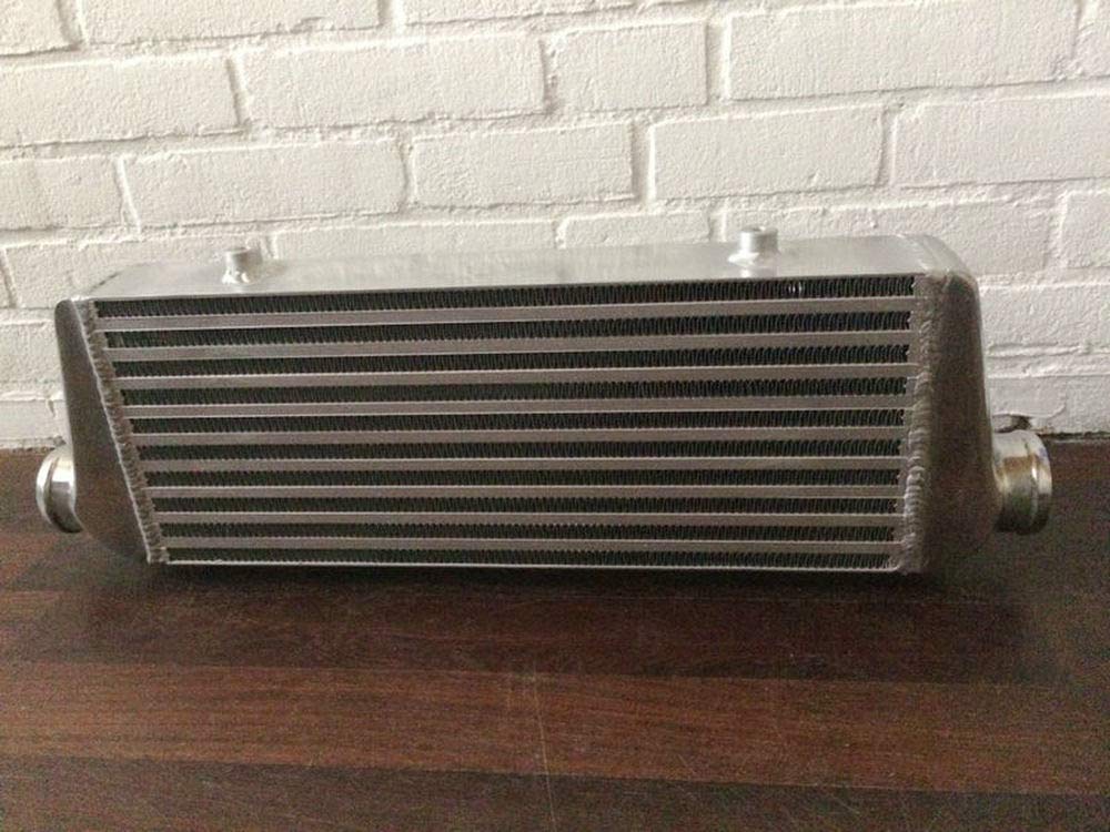 Aluminiowy uniwersalny przedni uchwyt Intercooler FMIC 450 x 172 x 65 mm 2,25 cala 56 mm rura pręt i płyta