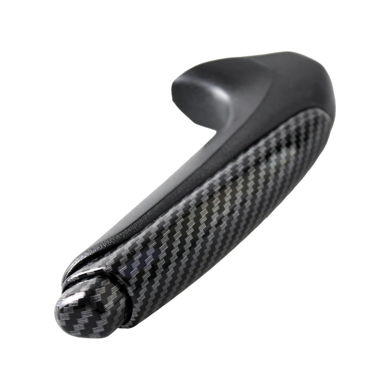 LinQianBhD Car Gear Shift Knob for Civic 2006~2011 47115-SNA-A82ZA 54130-SNA-A81 Automatic Gear Shift Knob Brake Handle(Carbon Brake Handle)