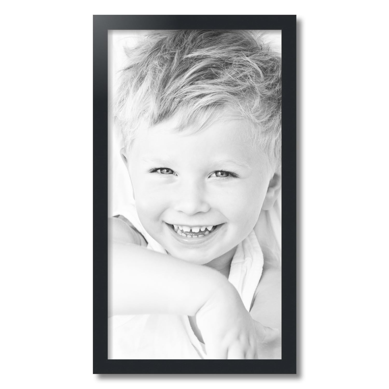 Amazon.com - ArtToFrames 15x28 inch Satin Black Picture Frame